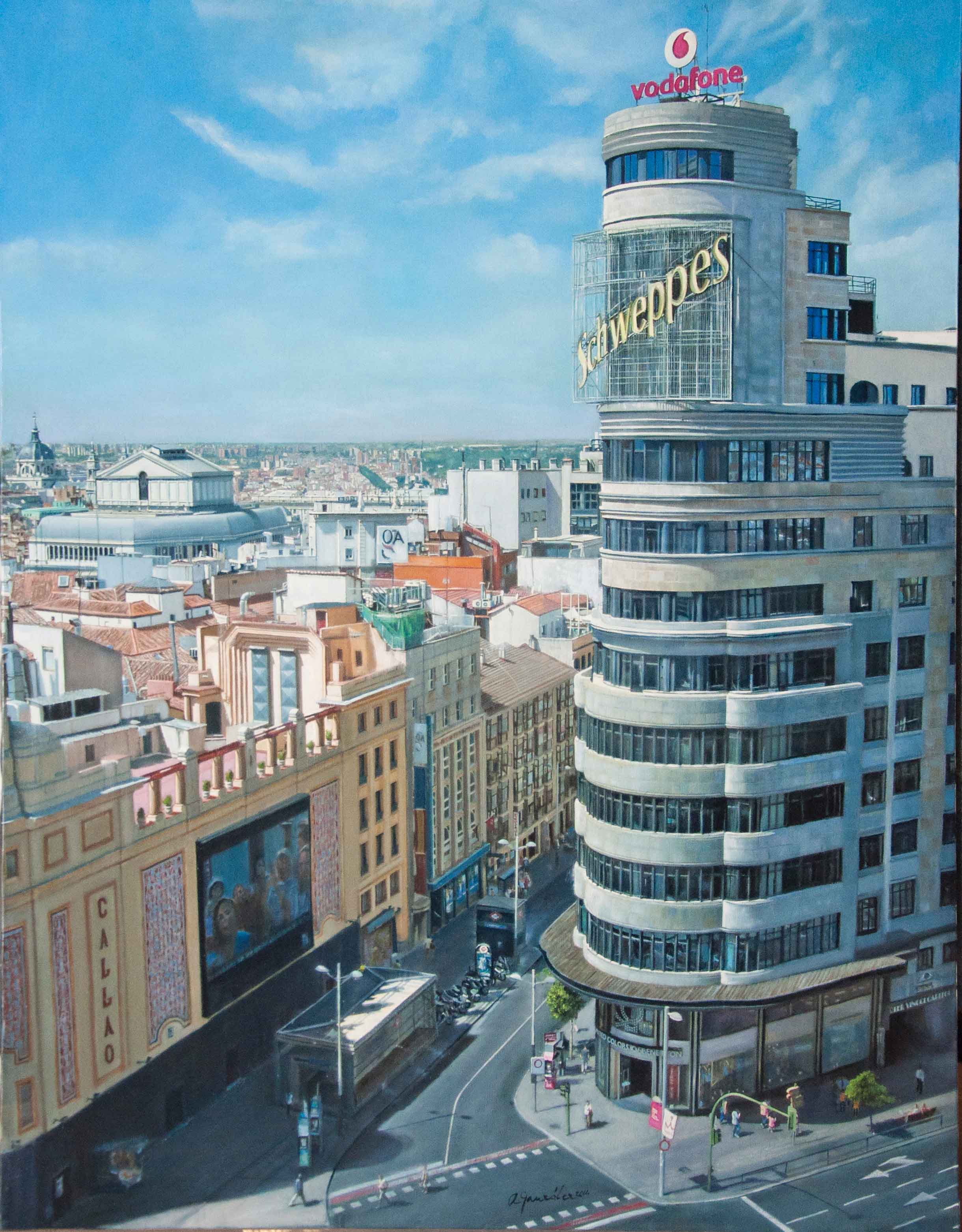 Edificio-Capitol-Callao-Madrid-92x73cm